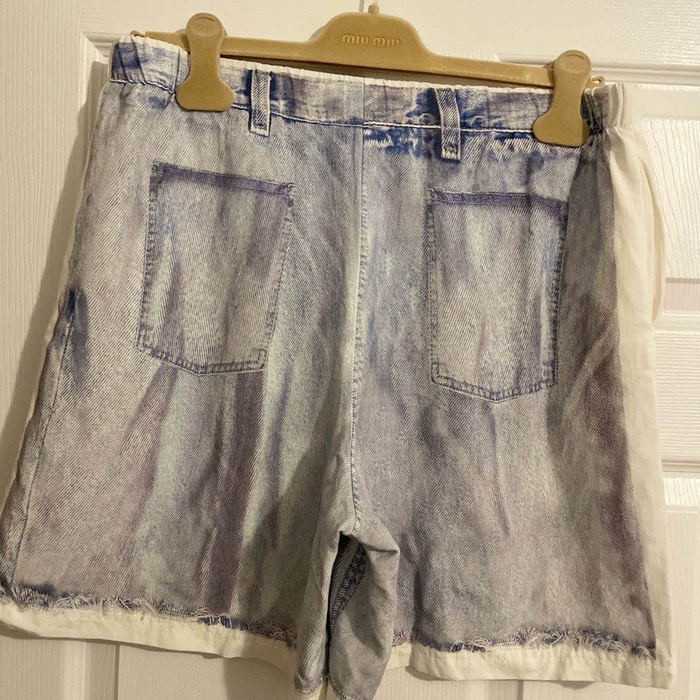 Faux denim Zara shorts - Picture 1 of 4